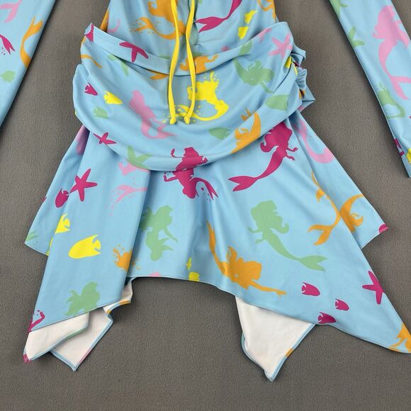 Marshall‎ Columbia Disney Little Mermaid Ariel Bikini Cutout Mini Dress Sz Small - Picture 6 of 16